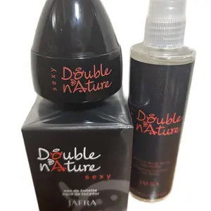 Double Nature Sexy Jafra Eau Toilette 1.7 Fl Oz Agua De Tocador Spray black floral,frutal ,almizclada Fragrance Long Lasting