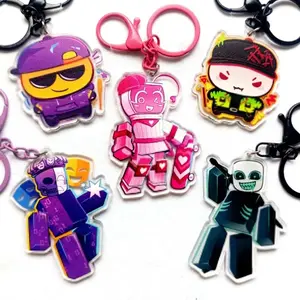 Forsaken Keychains guest Gantungan kunci Fanmerch, cute and perfect for attaching to bags, keys, or as a gift.