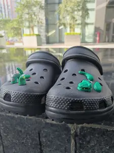 Crocodile and Snake 2-In-1 Hole Shoe Accessories Set, 2 Pairs Cute Animal Shoe Decorations for Men and Women, Perfect Birthday Gift