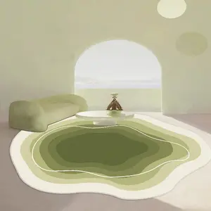 Irregular Shaped Cloud Design Carpet, 1 Count Non-slip Washable Floor Mat, Decorative Area Rug for Home Living Room Bedroom Office