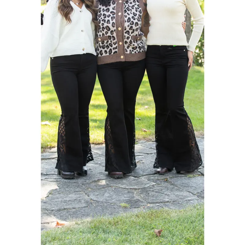 The Wren Lace Hem Judy Blue Jeans