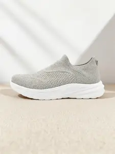V4 Breathable Hiking Shoes for Men and Women, Elevator Slip-On Non-Slip Lazy Shoes, Low Top Textile Patchwork Casual All Seasons