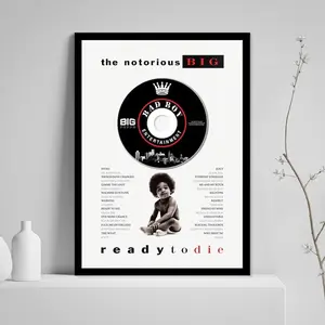 [UNFRAMED POSTER] The Notorious B.I.G 'Ready to Die' - Hip-Hop poster