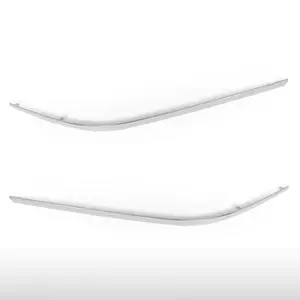 Front Bumper Face Bar Trim Left+Right Fit For 2010-2013 Mercedes-Benz E350 E550