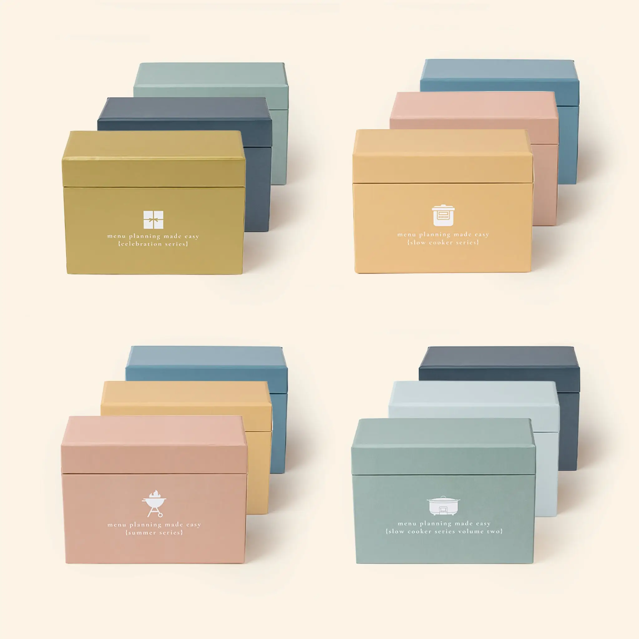 Passionate Penny Pincher Meal Plan Options (Tik Tok) with 12 Weeks of Menus on 72 Recipe Cards for Busy Families Planner Notebook Weekly Planner