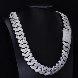 25mm Heavy Cuban Link Chain | 6-Row Chunky Hip Hop Necklace