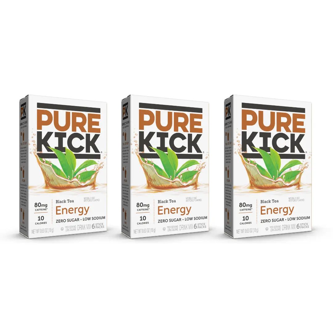 6 CT PK Energy Black Tea (3-Pack) 