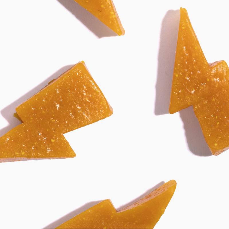 ZIPZ World's Longest Lasting Energy Gummies - 45 Servings, Gluten-Free, Vegan, Non-GMO, Gelatin-Free, Decadent Citrus Flavor, 75mg Caffeine per Gummy Beverage Vitamin