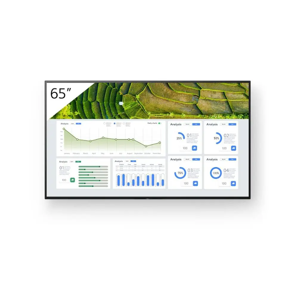 Sony BZ30L Series 65" UHD 4K HDR Commercial Monitor