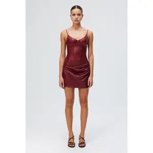 Venom Dress - Burgundy