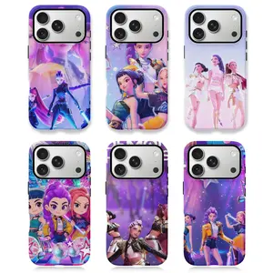 Colorful Characters Fantasy Adventure Magic Phone CaseSuitable for iPhone 17/16/15/14/13/12/11 ProMax/Plus Resistant Hard Case with ImpactDispersion Technology  Flexible Rubber LinerGlossy Finish UV Protected