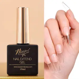 Nieves Press-On Soft Gel Tips Nail Extend Glue 15ml