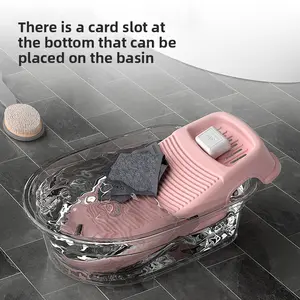 Laundry Board for Home New Style Small Washboard Lazy Baby Dormitory Student Sock Washing Tabletop