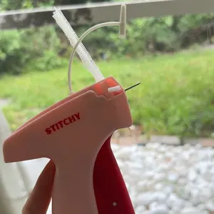 2026 Stitchy Plastic Portable Sewing Machine - Sewing Supplies Crafts Tool, Quick Clothing Repair, 6 Needles, 1200 Micro Stitches, At-Home Fix Wardrobe Assistant, Portable Sewing Machine Handheld, Household Sewing Machine