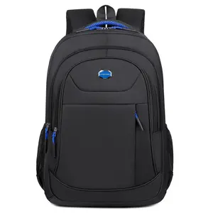 Classic Oxford Waterproof Backpack for Men; Business Laptop Bag; Casual Travel Backpack; High School Backpack; Schoolbag; Travel Bag; Black Blue