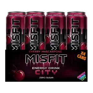 Misfit X EDC Cherry Mascarpone Energy Drink - 4 Pack