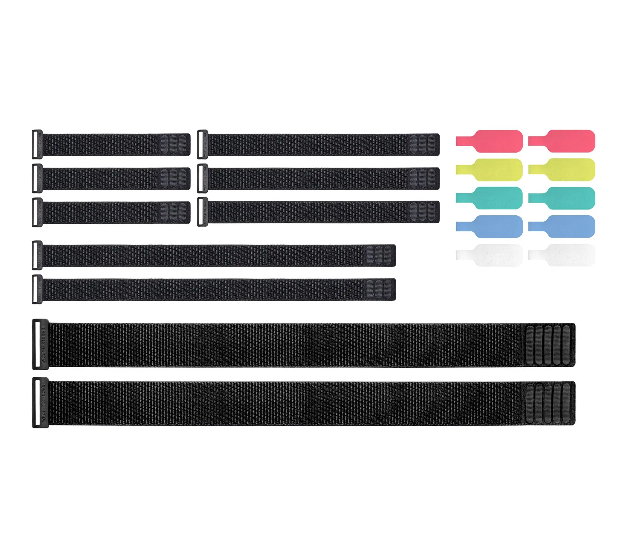 Wrap-It Storage 20-Piece Cable Management Bundle Wrap-It Storage 20-Piece Cable Management Bundle