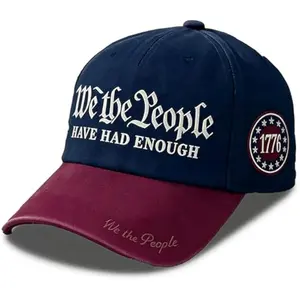We The People Hat We The People Have Had Enough Hat 250 Anniversary USA Hat Baseball Cap for Men Women