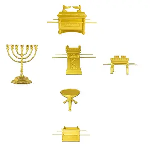 Jewish Holiday Desktop Decoration, 1 Count Religious Holiday Resin Sculpture Desktop Ornament, Home Decor Supplies for Living Room Bedroom Dining Room