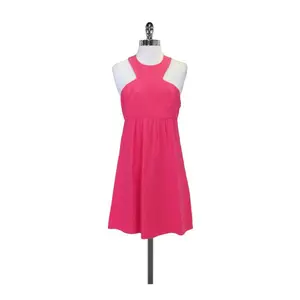 Tibi - Hot Pink Halter neck dress Sz 4