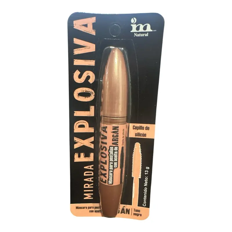 IM Natural Mirada Explosiva Mascara with Argan Oil 13g - BLACK