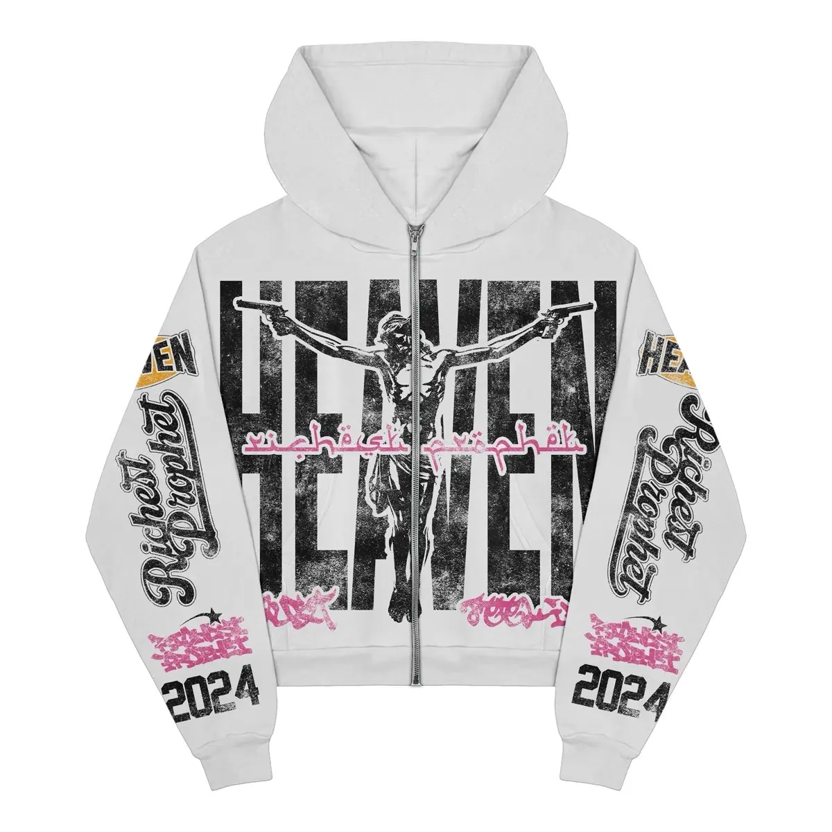 RP Heaven Sent Men's and Women’s Graphic Hoodie - 100 percent cotton 450 GSM