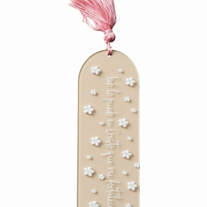 Custom Acrylic Bookmark with any Design for Daily Use Inspirational Christ-centered Accessory