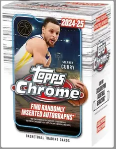 2024-2025 Topps Chrome Basketball Blaster Box
