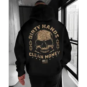 Dirty Hands Clean Money Hoodie – Blue Collar Work Ethic T Shirt, Gen X Working Class Sweatshirt.