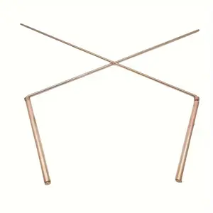 Copper Divination Dowsing Rods – 2pcs Retractable Energy Detection & Spiritual Tool