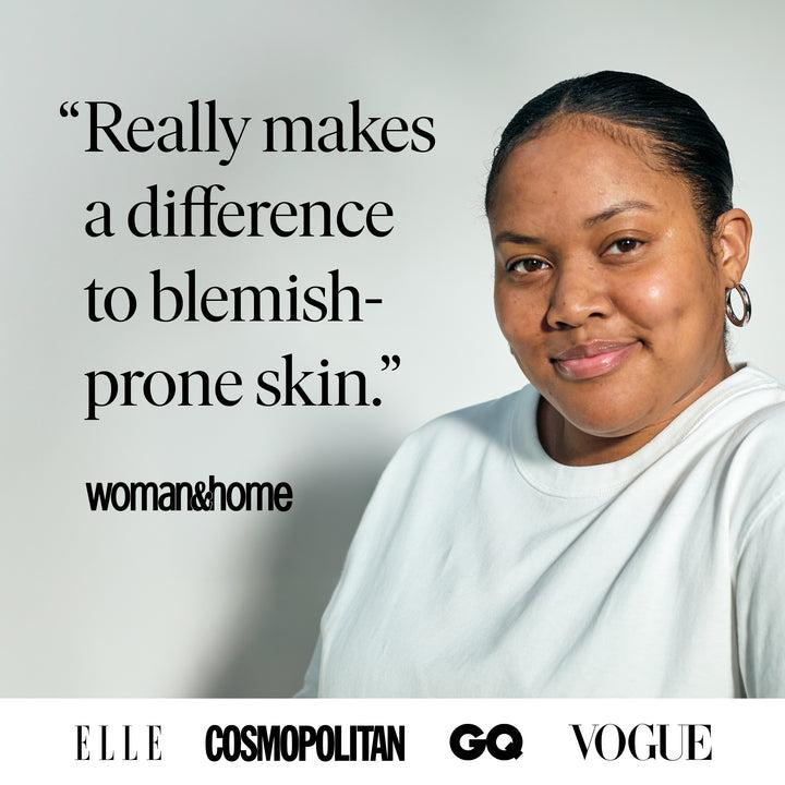 47 Skin 2 Step Cleanse & Protect Trial Set - Everyday Cleanser & Anti-Blemish & Mark Repair Serum Set enriched with Silver Chitoderm