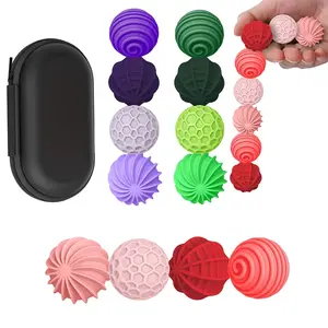 Adult magnetic stress ball, silicone magnetic ball, fidget roller sensory magnetic ball for restlessness, gift set for adults and teens, office decoration, Stress Relief Decoration