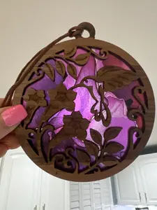 Hummingbird Suncatcher for Sunny Window