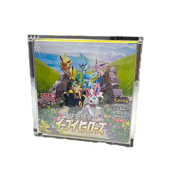 Acrylic Display Case Japanese Pokemon Booster Box