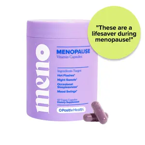 MENO Vitamins for Menopause, 30 Servings (Pack of 1) - Menopause Supplements for Women with Black Cohosh & Ashwagandha KSM-66 - Helps Alleviate Hot Flashes, Night Sweats, & Mood Swings