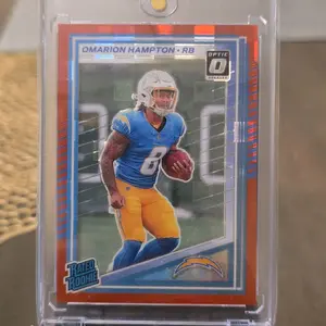 2025 Panini Rated Rookie Red Pandora Omarion Hampton