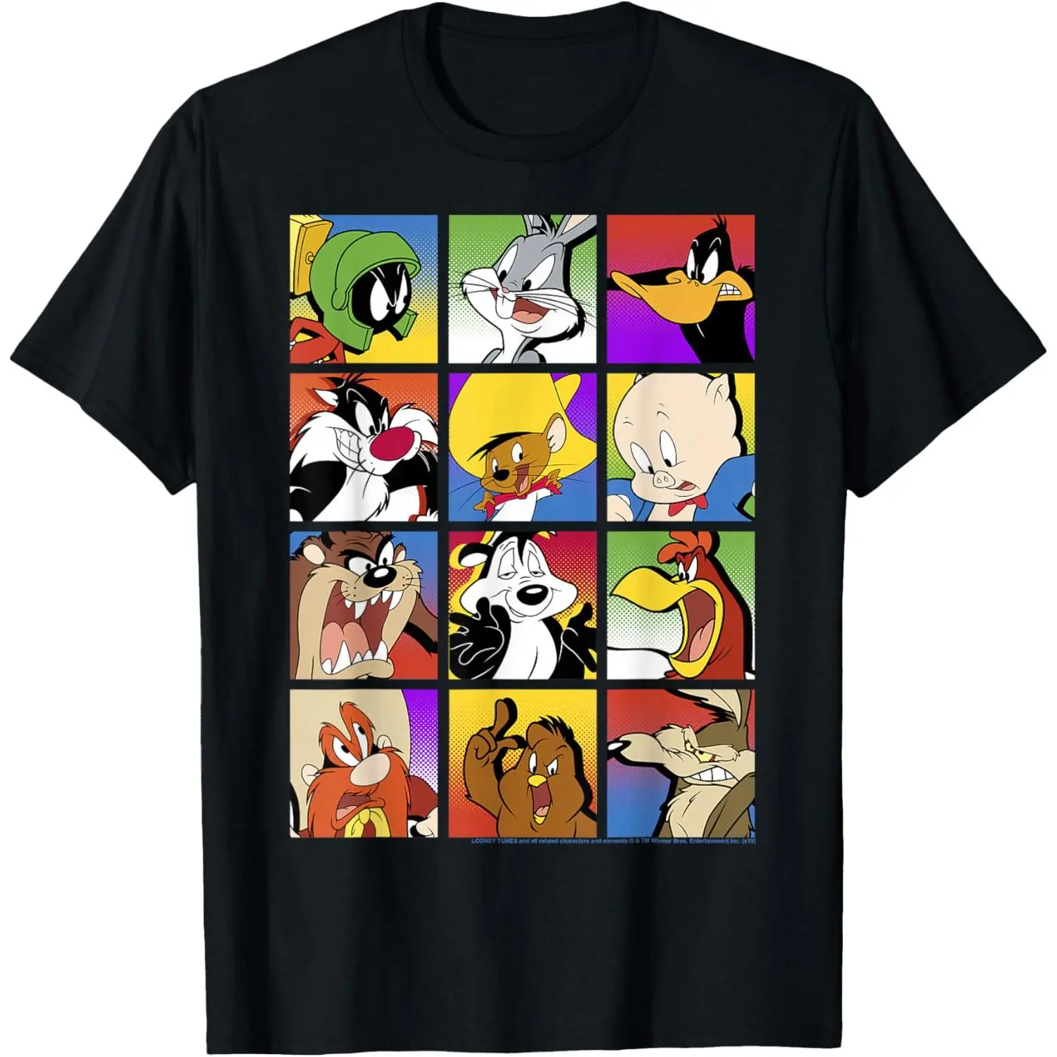 Looney Tunes Group Shot Box Up T-Shirt