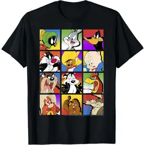 Looney Tunes Group Shot Box Up T-Shirt