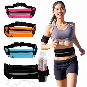 Multifunctional Waterproof Sports Waist Bag, Unisex Outdoor Trail Running Hiking Belt Pouch, Portable Small Fitness Gym Bag, Jogging Equipment
