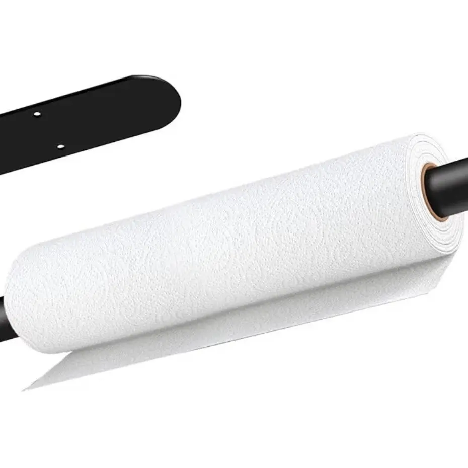 BLACK PAPER TOWEL HOLDER,SELF ADHESIVE PAPER TOWEL HOLDER
