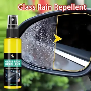 Car Glass Anti-Rain Water Spray, Nano Coating Hydrophobic Waterproof Agent, Enhances Visibility and Safety, Ideal for All Weather Conditions