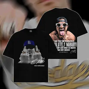 [WWE] Kike Hernandez "Utility Star" new Baseball Premium 100% Cotton T-Shirt, Sunday Night Baseball, Playoffs Hero Outfit, Versatile Player Shirt, Game Day Outfit, Gift For Baseball Fans, Sports Graphic Tee