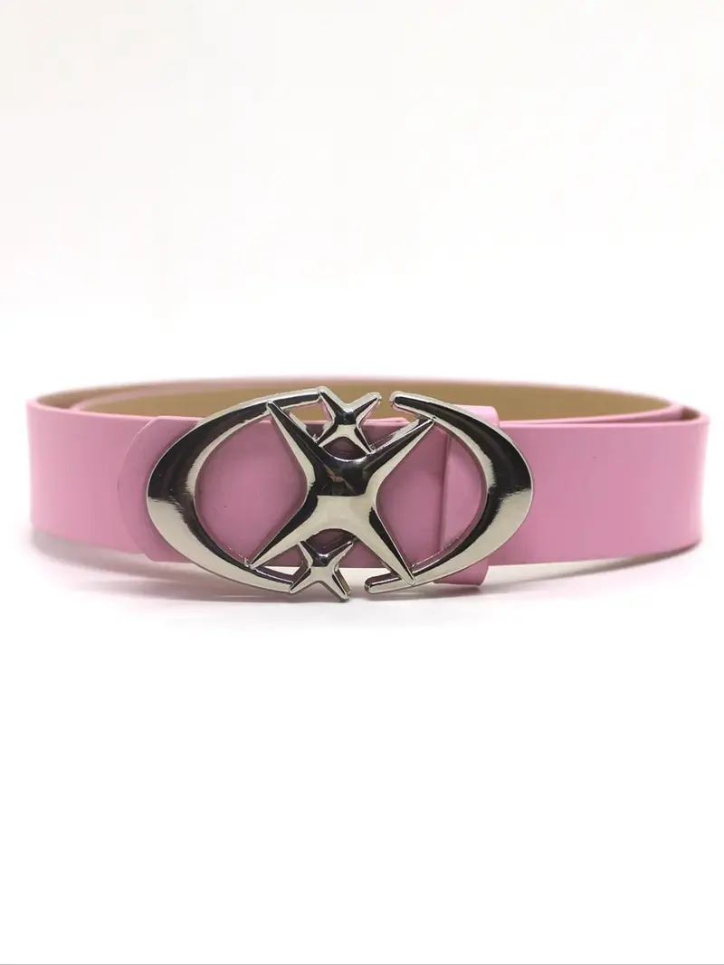 Roxy pink military style buckle belt y2k vintage mcbling Limited Too | Accessories | Vintage Y2k Mcbling Rhinestone  main image 3
