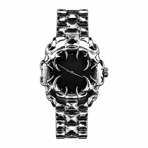 Swagivelli Watch - Stainless Steel Wristwatch | Punk Unisex Timepiece With Customizable Dials | Unique Wrist Jewelry