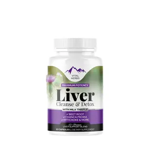 Liver Cleanse & Detox - All Natural Capsules for Liver Health
