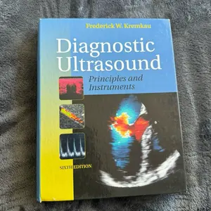 Diagnostic Ultrasound: Principles and Instrumentation, 6th edition by Frederick W. Kremkau