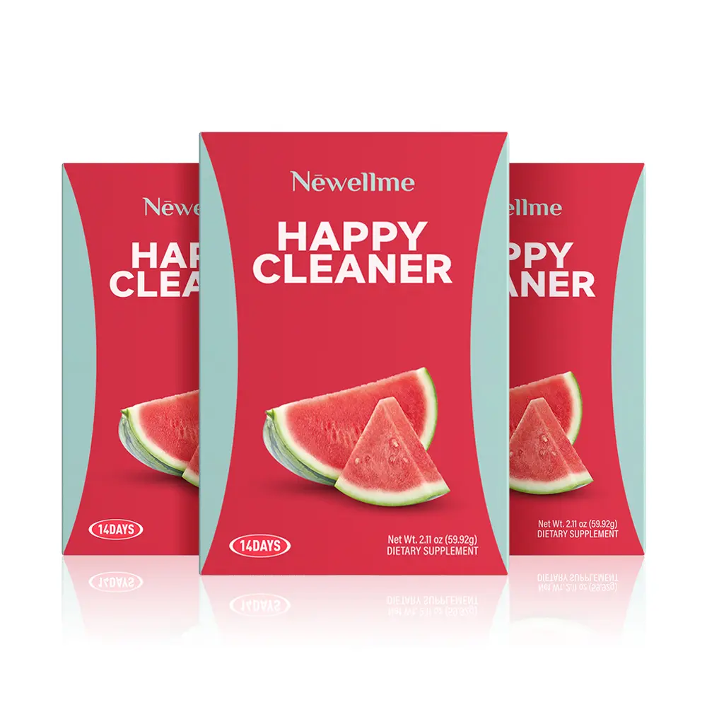 Three boxes of Happycleane watermelon flavor