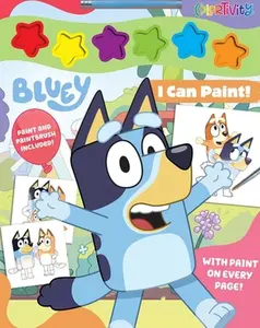 Bluey Colortivity: I Can Paint! -- Editors of Studio Fun International - Paperback