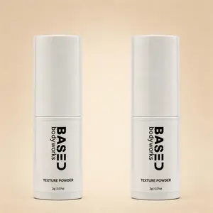 Based Bodyworks Hair Texture Powder Instant Volume & Texture Lightweight Matte Finish 2pcs Simple Effective for Quick Hair Boost Haircare Solution Styler