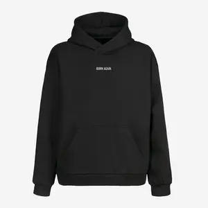 BORN AGAIN HOODIE (BLACK)